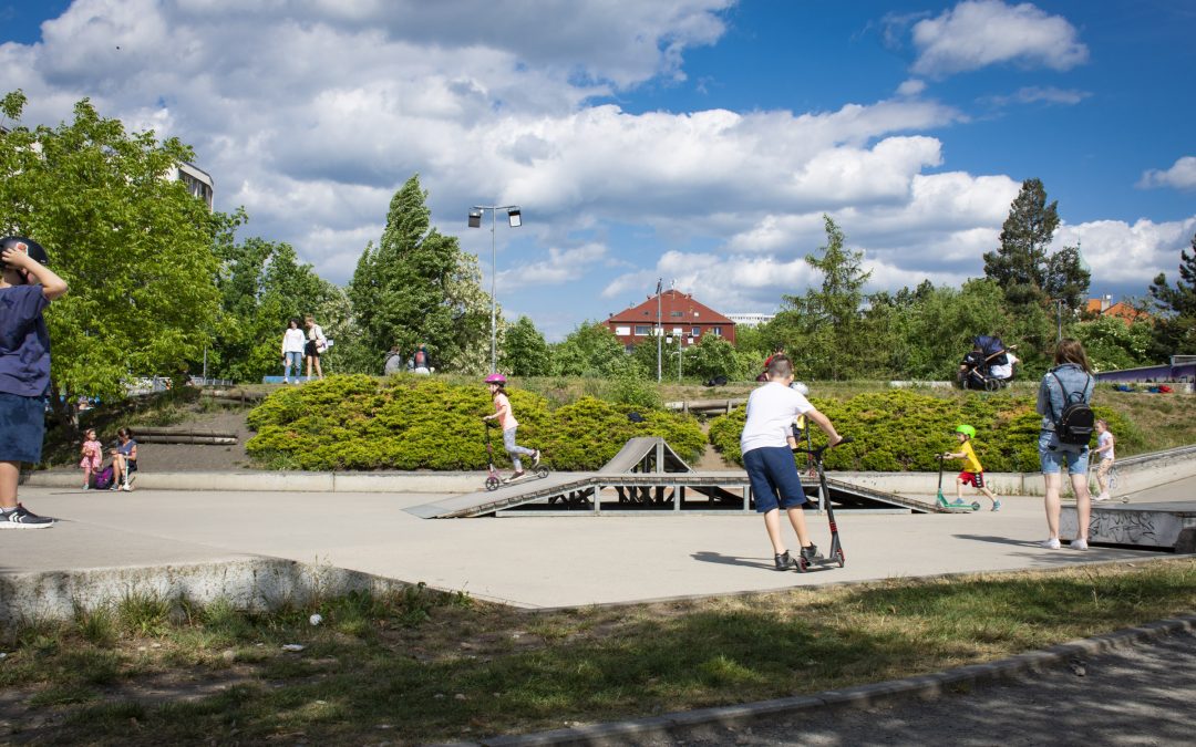 SKATEPARK BEZ OSVĚTLENÍ