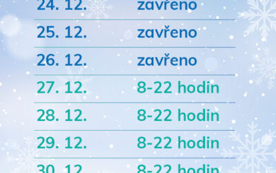 SVÁTEČNÍ OTEVÍRACÍ DOBA
