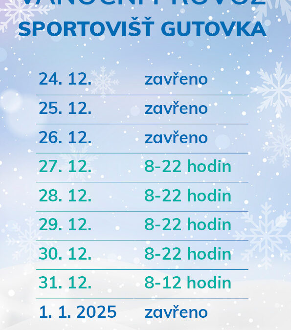 SVÁTEČNÍ OTEVÍRACÍ DOBA